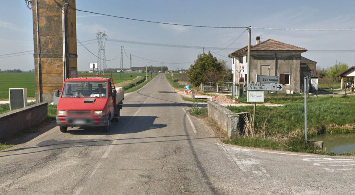 Ponte sul Tregnon fra Sustinenza e Maccacari (Gazzo Veronese - Casaleone)