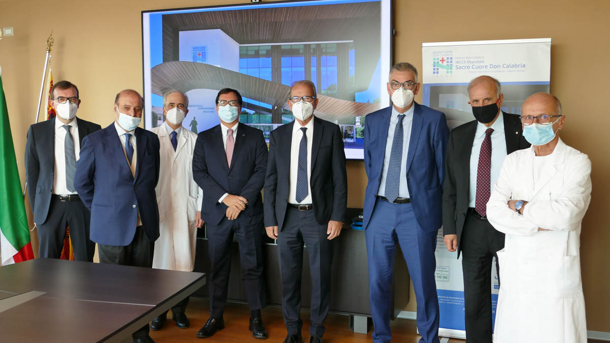 Silvio Brusaferro a Negrar in visita