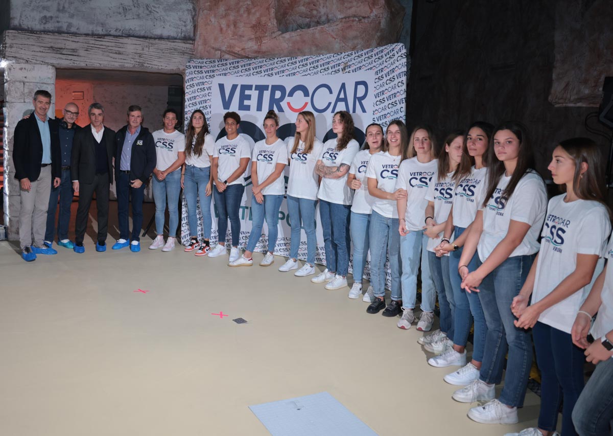 VetroCar Css Verona, presentazione squadra (Paul Take foto)