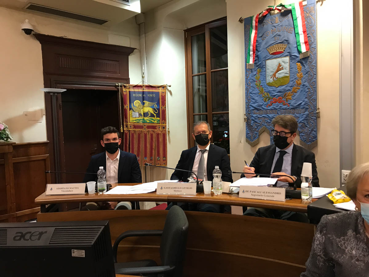 Vicesindaco Mattia Stoppato e sindaco Attilio Gastaldello, San Giovanni Lupatoto