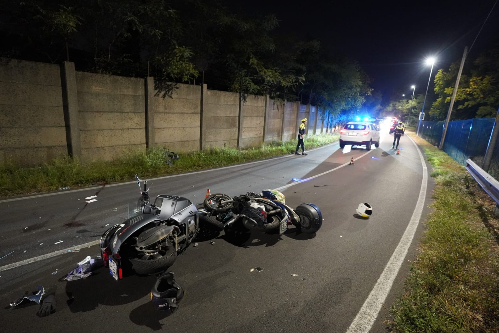 incidenti a Verona via del pestrino