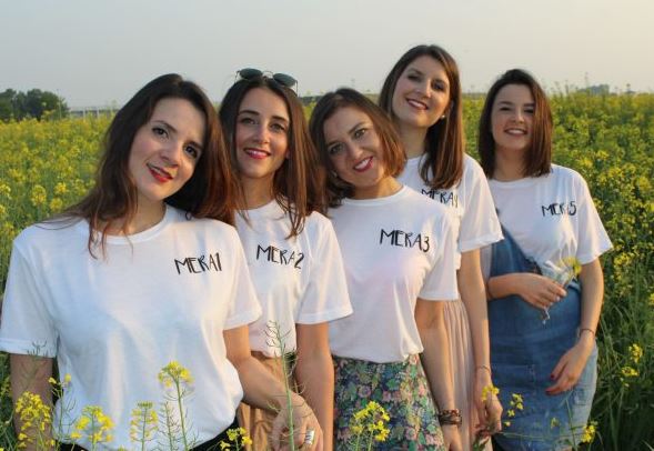 Le sorelle Tovo dell'azienda agricola Meracinque