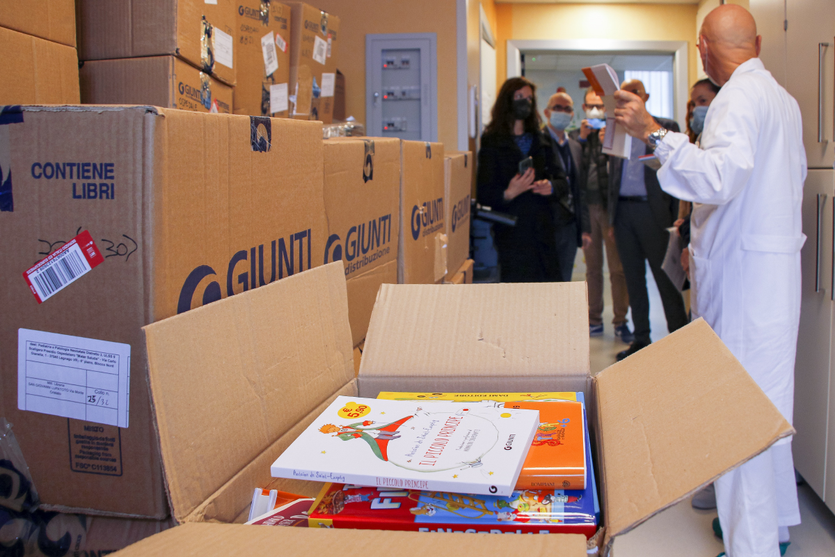 Donati libri ospedale Legnago