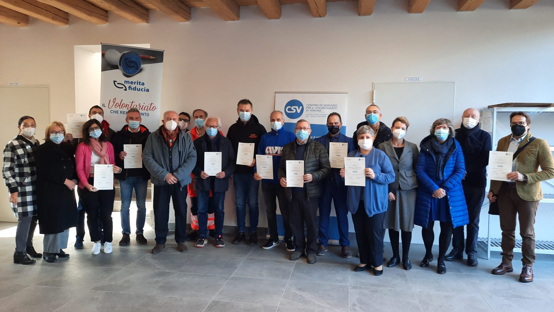 CSV associazioni marchio "Merita Fiducia"