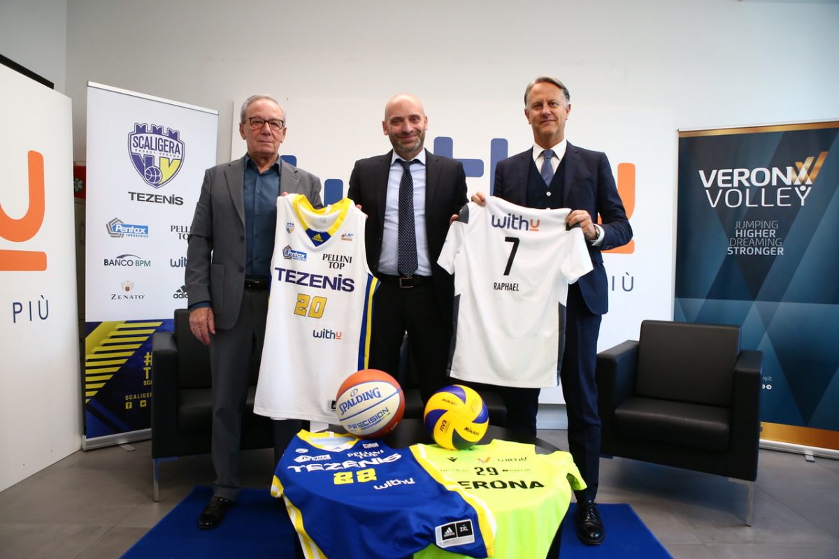 Scaligera Basket Verona Volley WithU Europe Energy