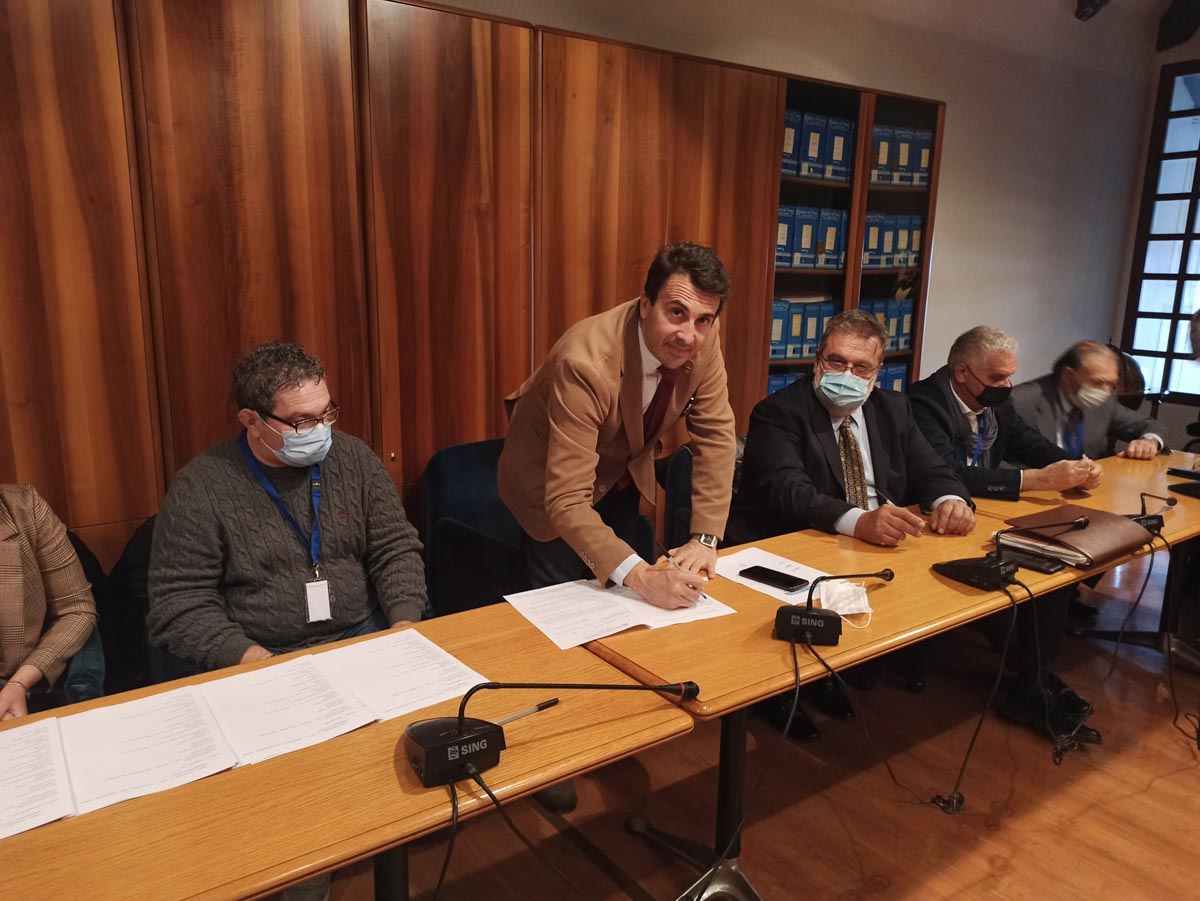 ASSETTO DEL TERRITORIO INTERCOMUNALE DI TORRETTA banchina fluviale