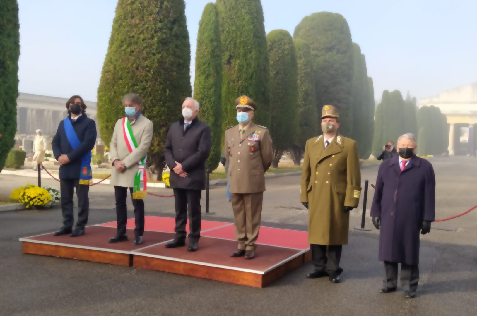 Cerimonia commemorazione caduti in guerra