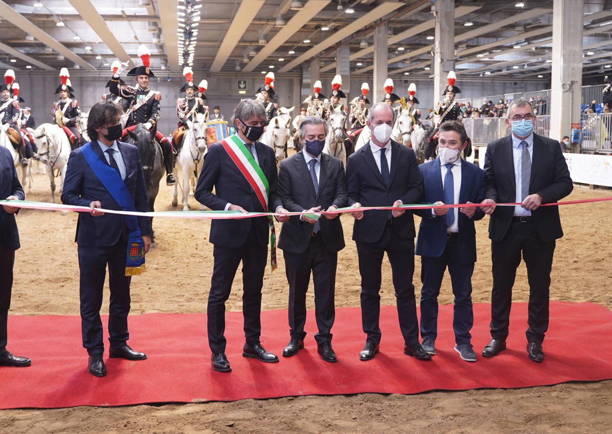 Fieracavalli 2021 - Primo giorno inaugurazione - Fiera di Verona Veronafiere
