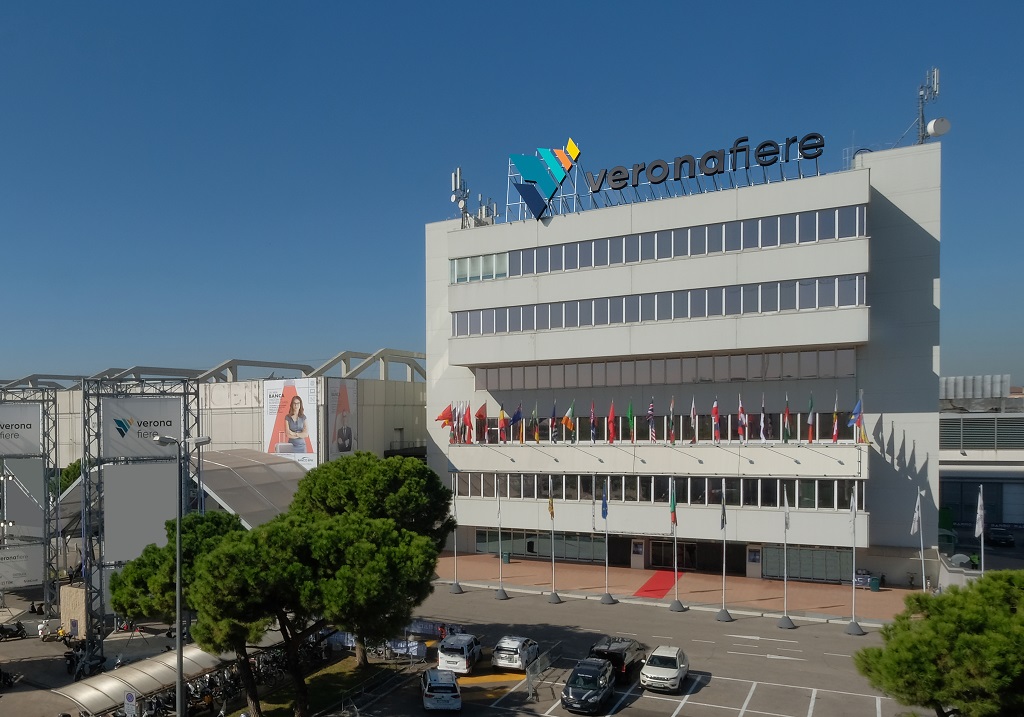 La sede di Veronafiere in viale del Lavoro 8