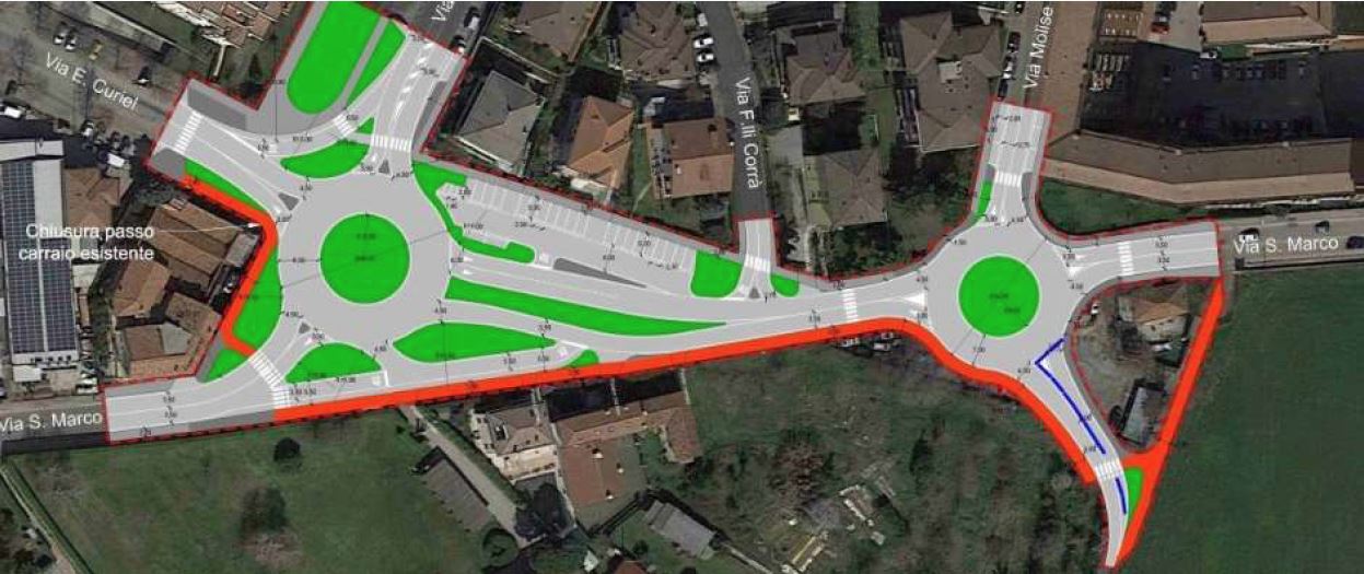 Supermercati Borgo Milano - opere compensative