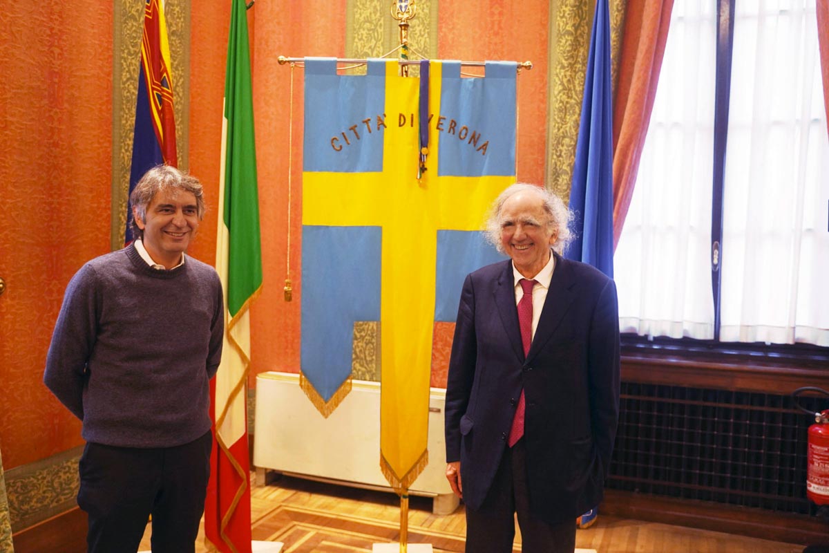 Vittorino Andreoli e Federico Sboarina