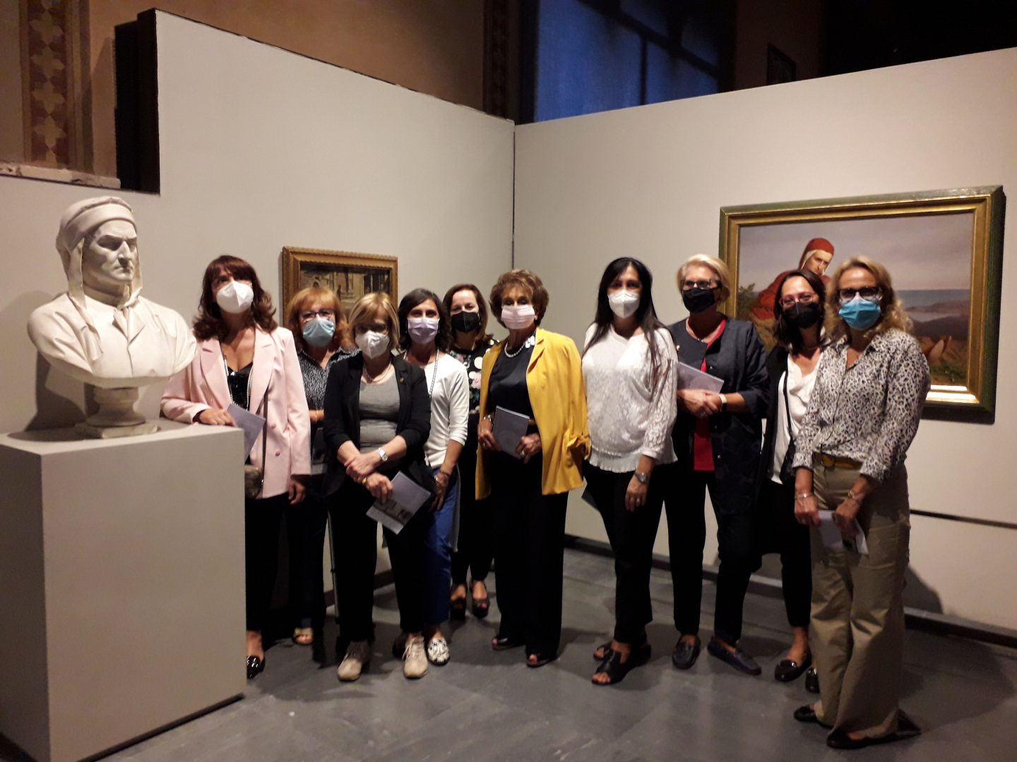 busto di dante Soroptimist Verona