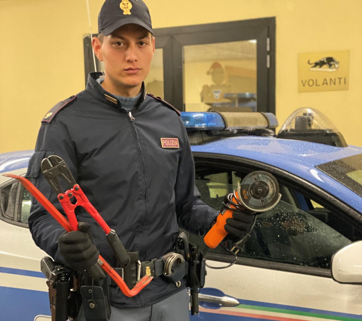 Polizia - furto in casa