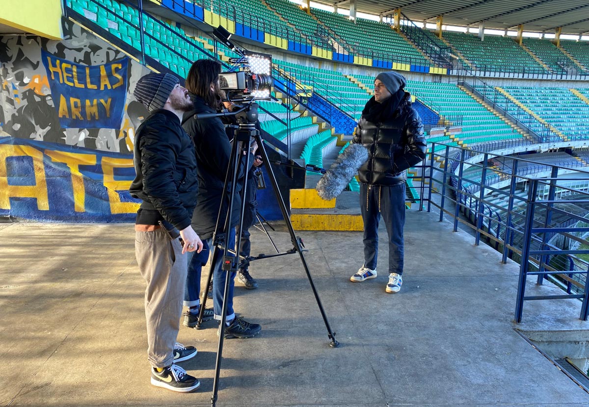 Stadio Bentegodi Rafael documentario Jorginho
