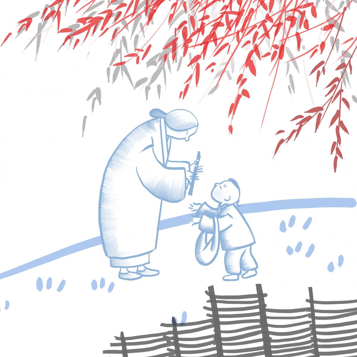 Zhuan Chi nella foresta di bambù