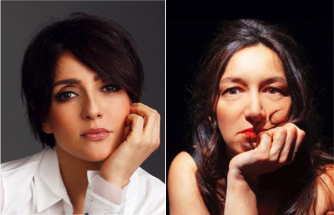 Ambra Angiolini e Arianna Scommegna