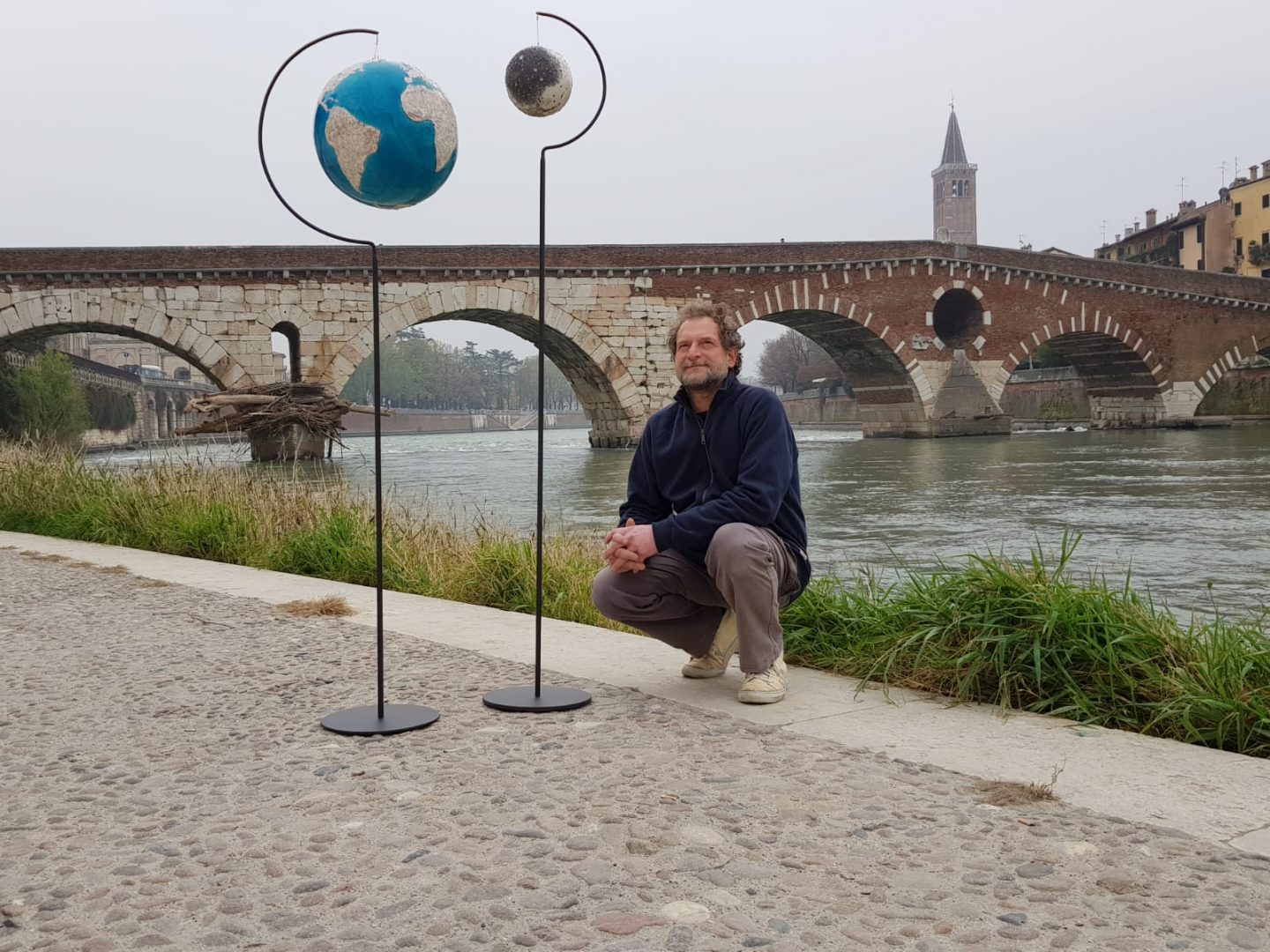 Andrea De Paoli a Ponte Pietra.