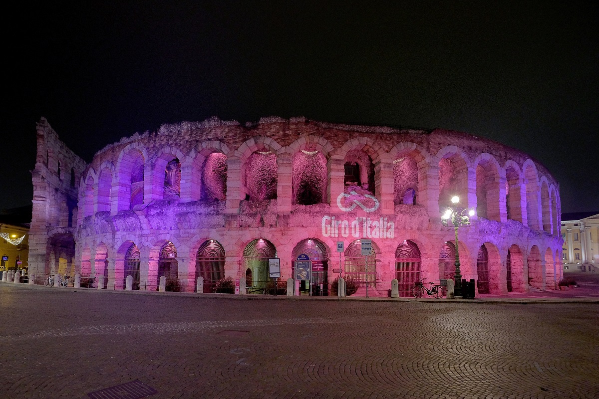 Arena di Verona giro d'italia