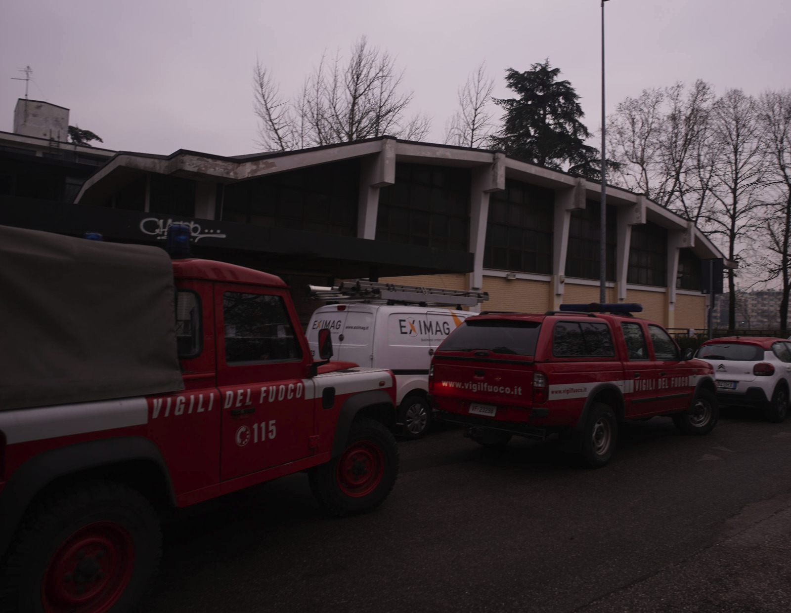 incendio scuola alighieri