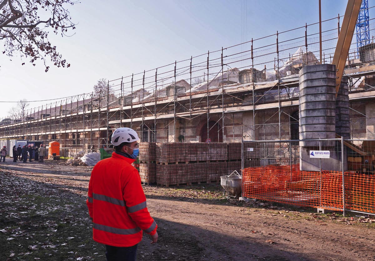 Lavori Arsenale Verona Corte Ovest