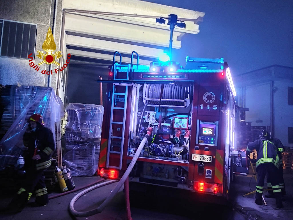 Vigili del fuoco interventi San Silvestro