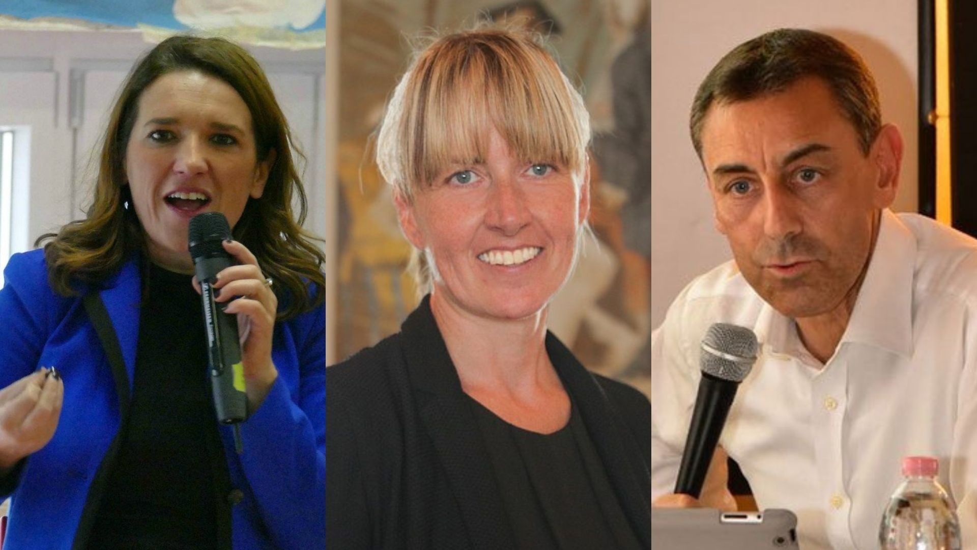 Alessia Rotta, Elisa De Berti, Vincenzo D'Arienzo ferrovia catullo-lago