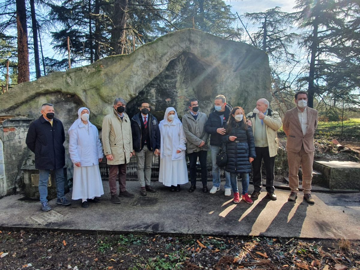 Chievo Villa Pullè parco ripulito