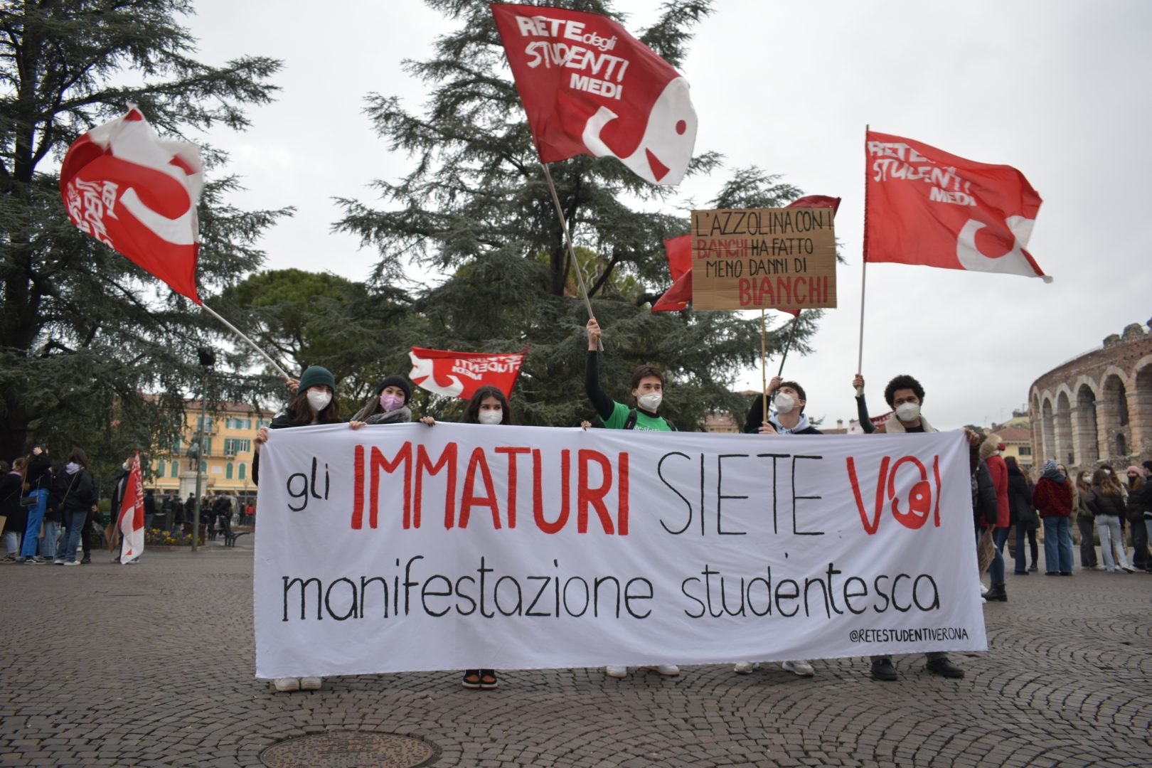 protesta maturità rete degli studenti medi