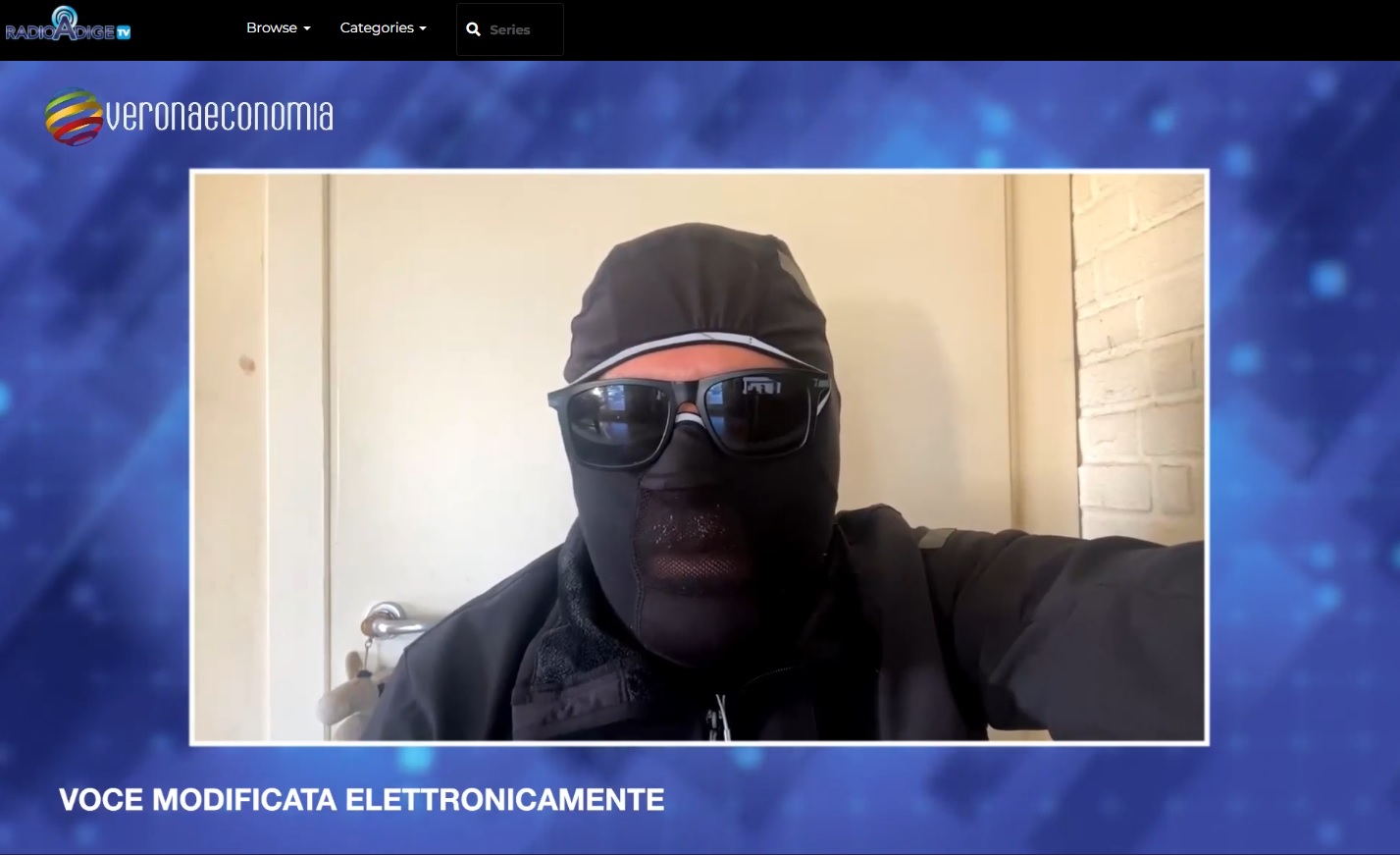 Mario Papà Coraggio a Radio Adige Tv