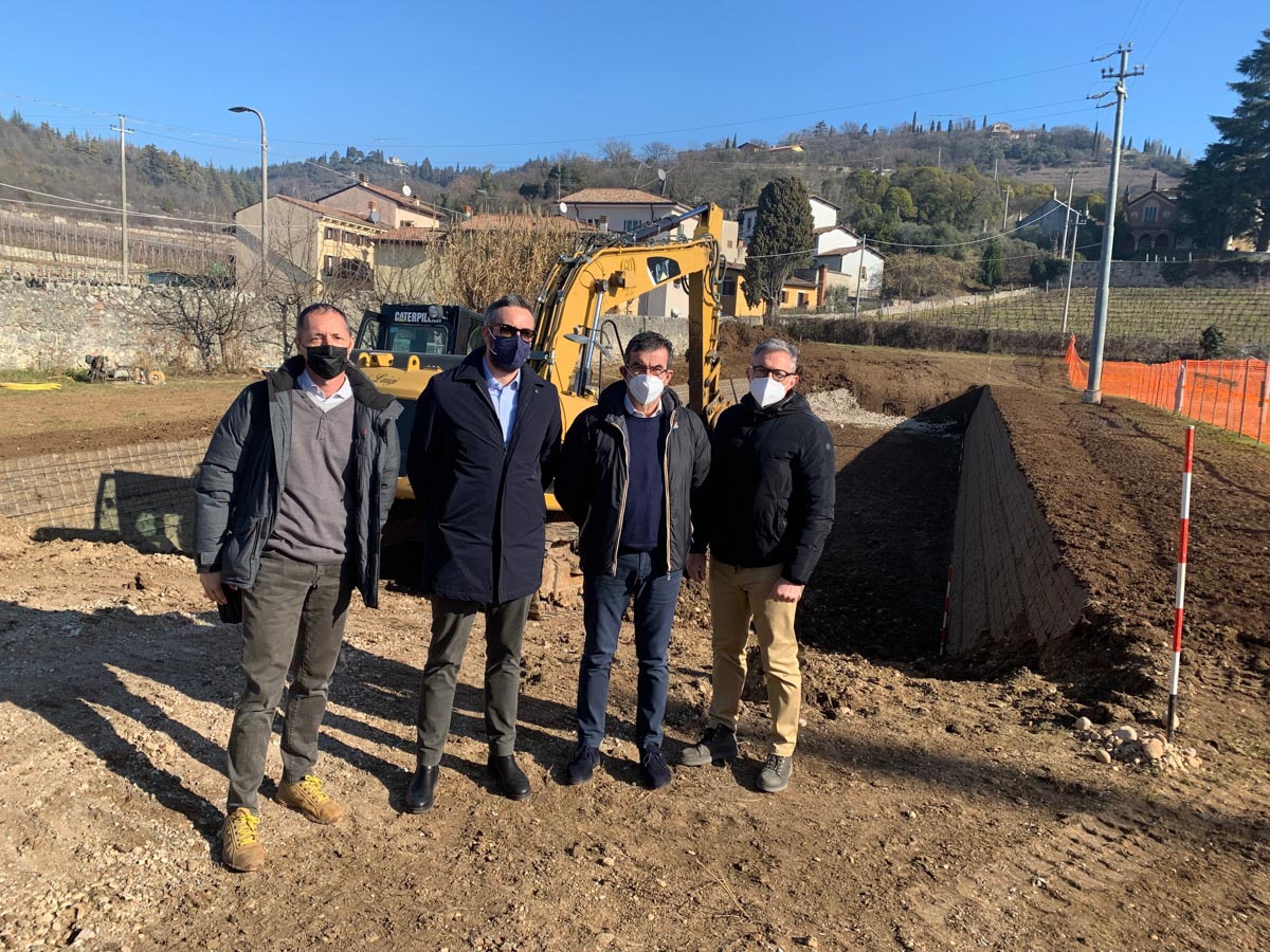 Parona allagamenti nuovo sistema raccolta acque piovane