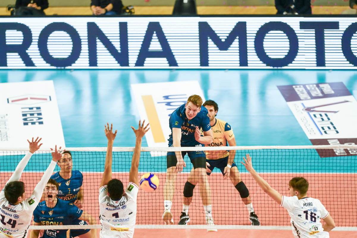 Verona Volley-Milano 3-2