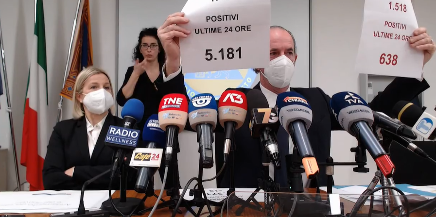 Luca Zaia zona bianca