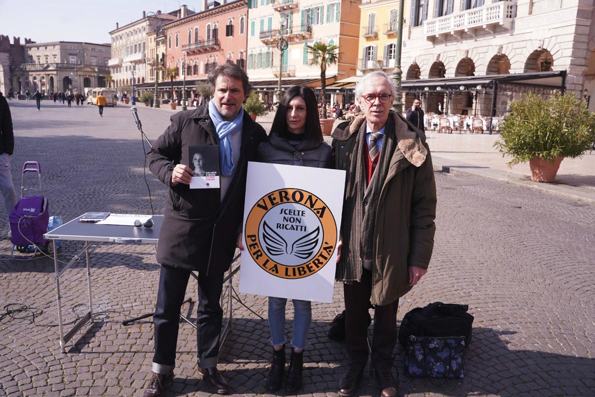 Maurizio Cutolo, Francesca Menin, Alberto Zelger - Verona per la libertà