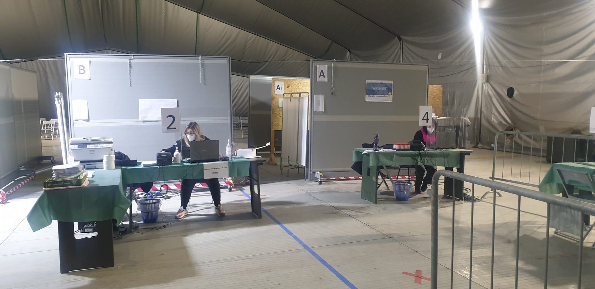 Centro tamponi Villafranca 3° Stormo