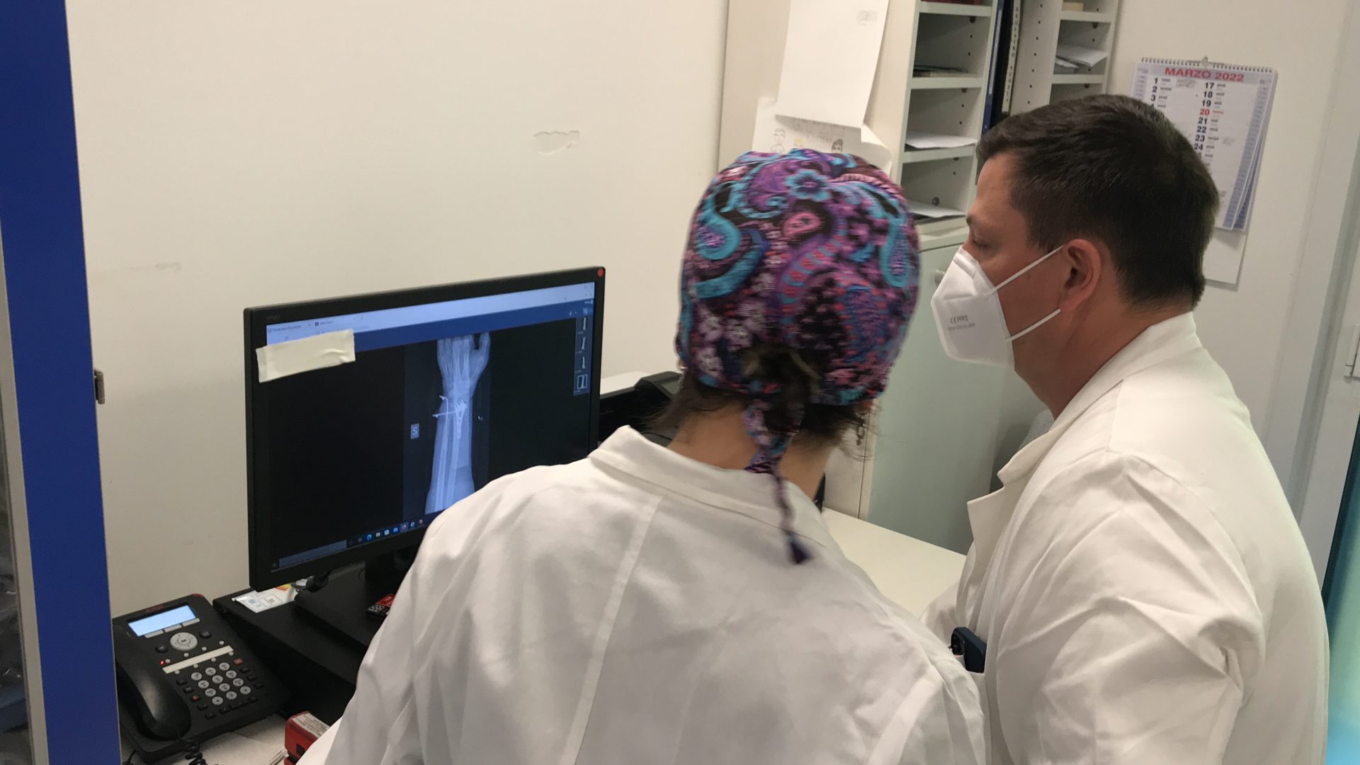 Profuga operata a Villafranca