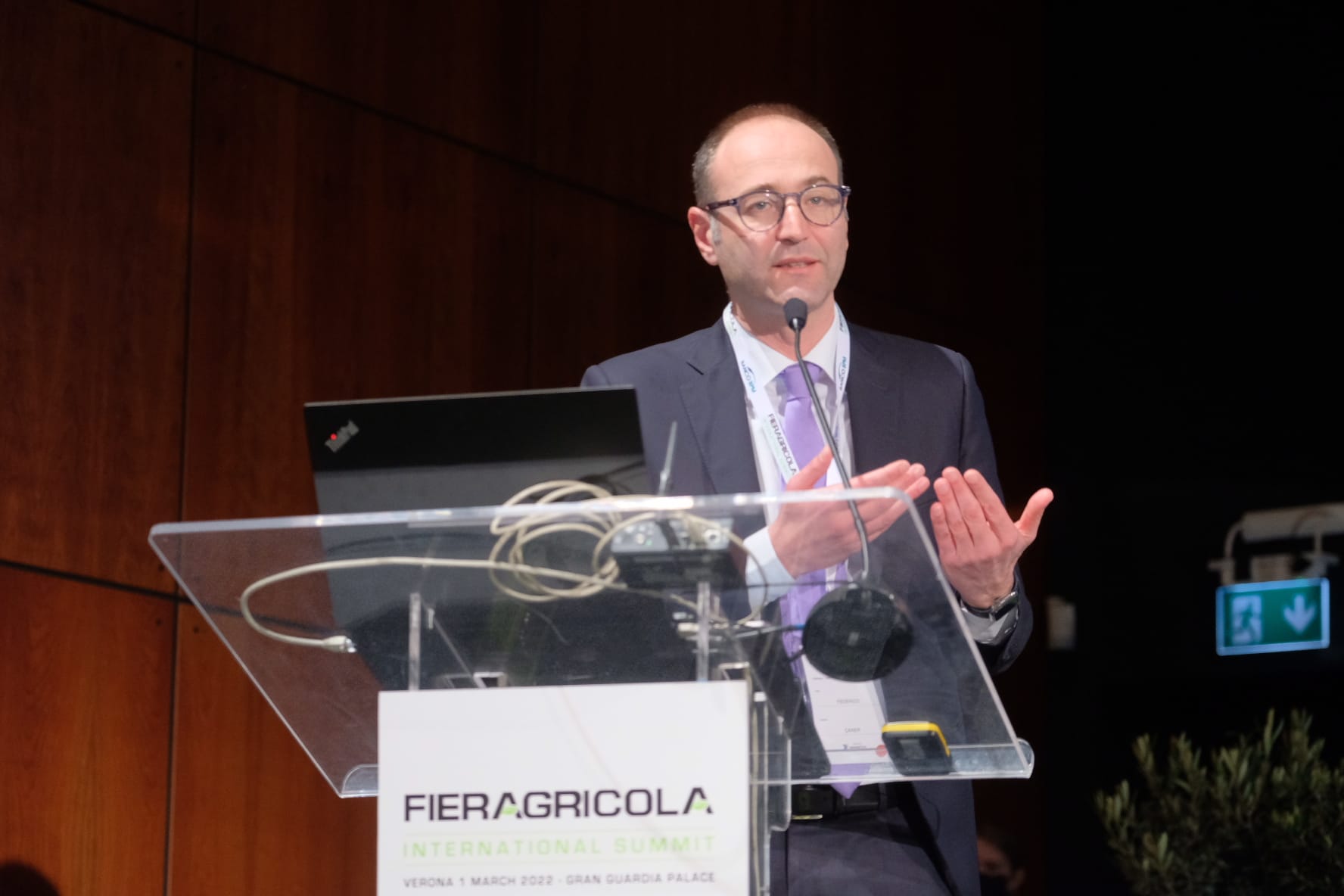 Federico Caner a Fieragricola 2022