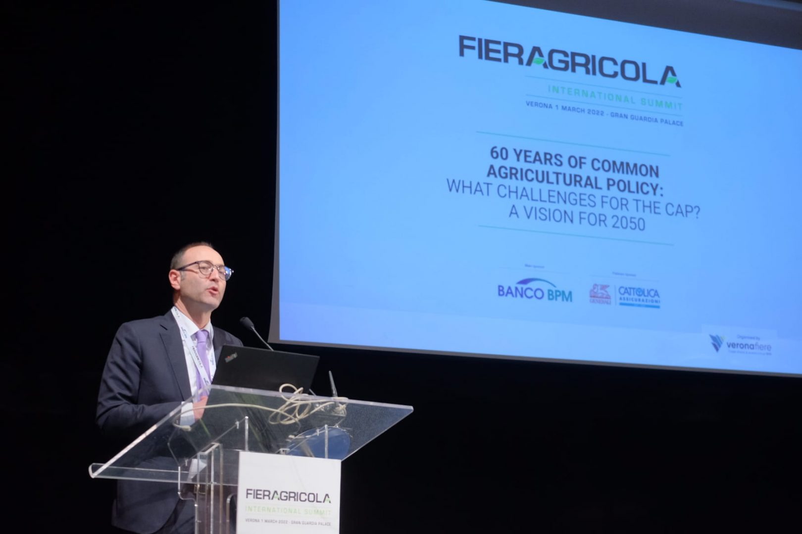 L'assessore Caner al summit per il 60° della PAC