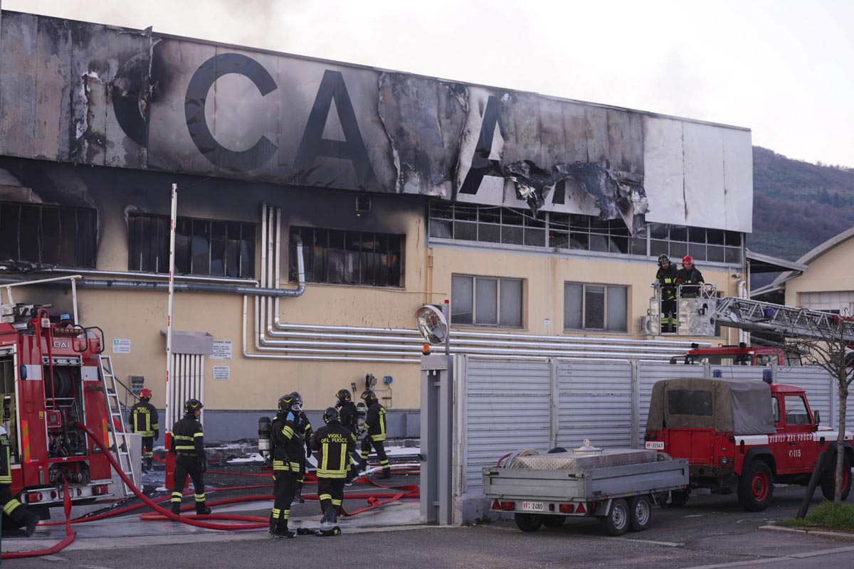 Incendio Colorificio Casati