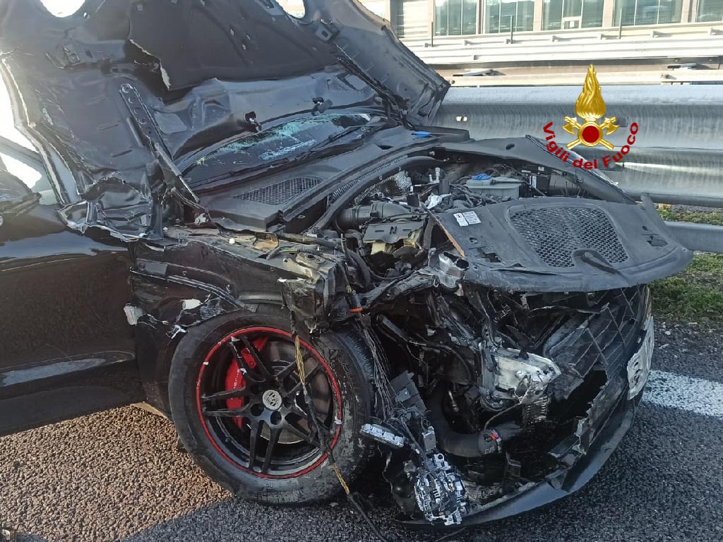 Incidente tamponamento autostrada A4 Verona Sud -Verona Est