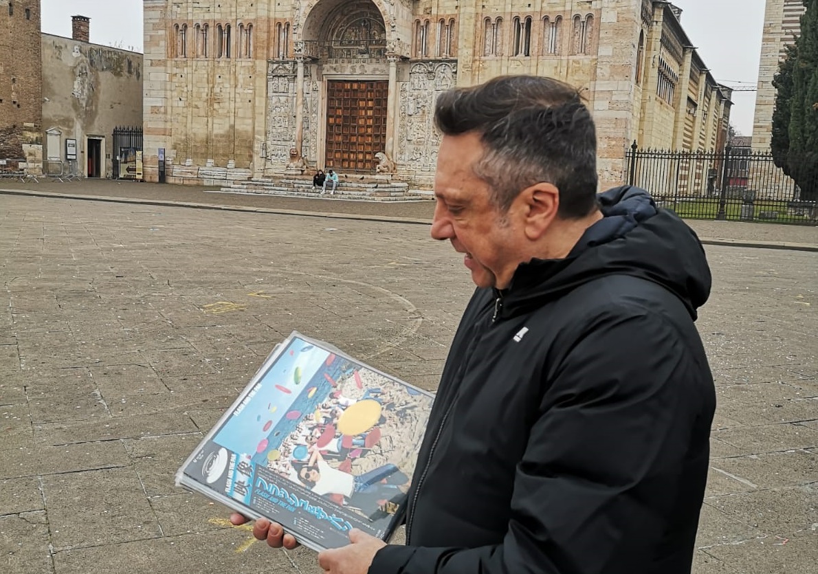 Paolo Martini in Piazza San Zeno