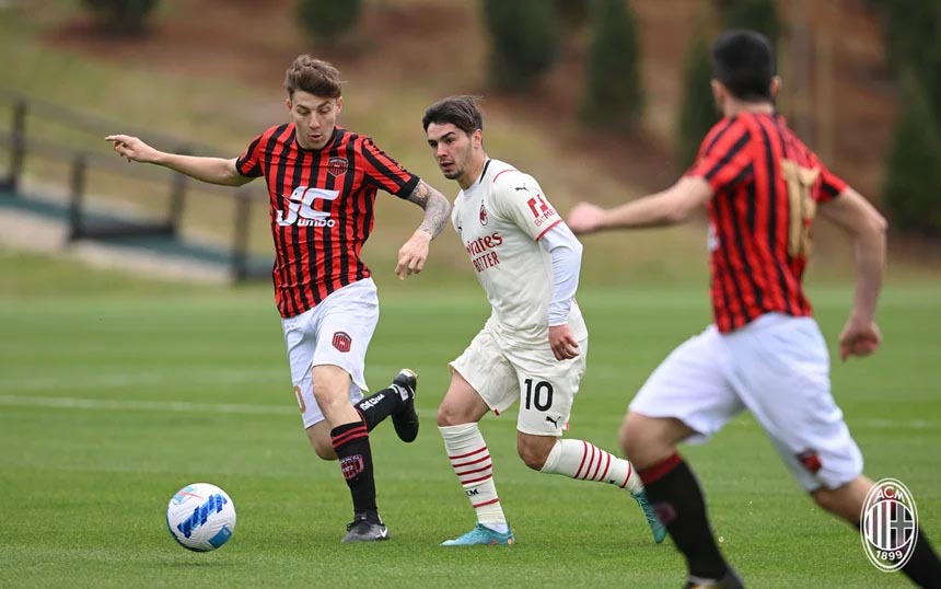 Amichevole Milan-Audace Calcio. Foto Ac Milan