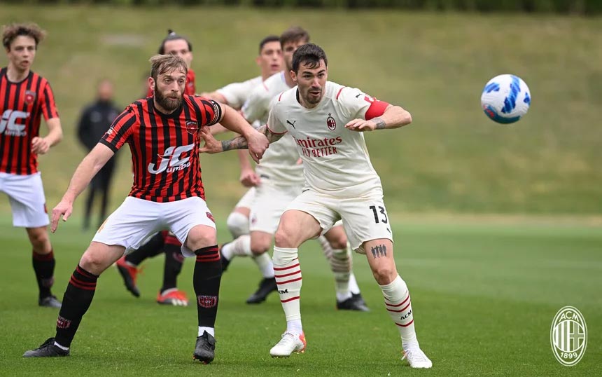Amichevole Milan-Audace Calcio. Foto Ac Milan