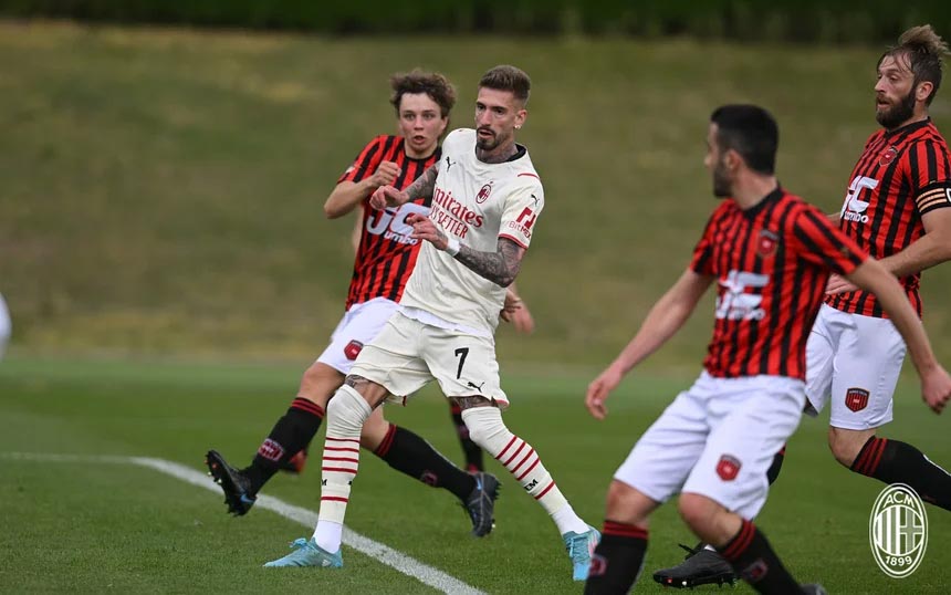 Amichevole Milan-Audace Calcio. Foto Ac Milan