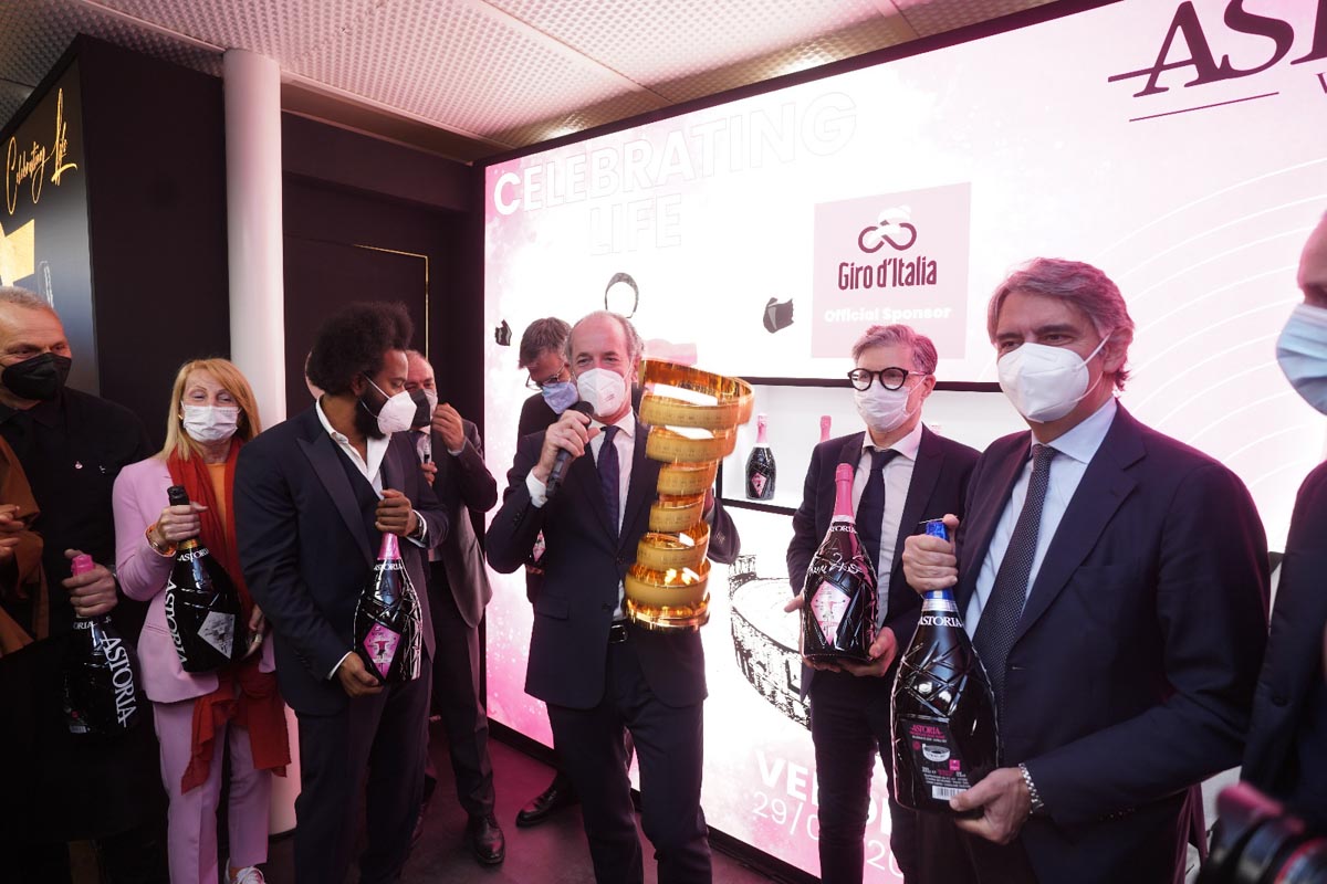 Astoria Giro d'Italia Zaia Sboarina