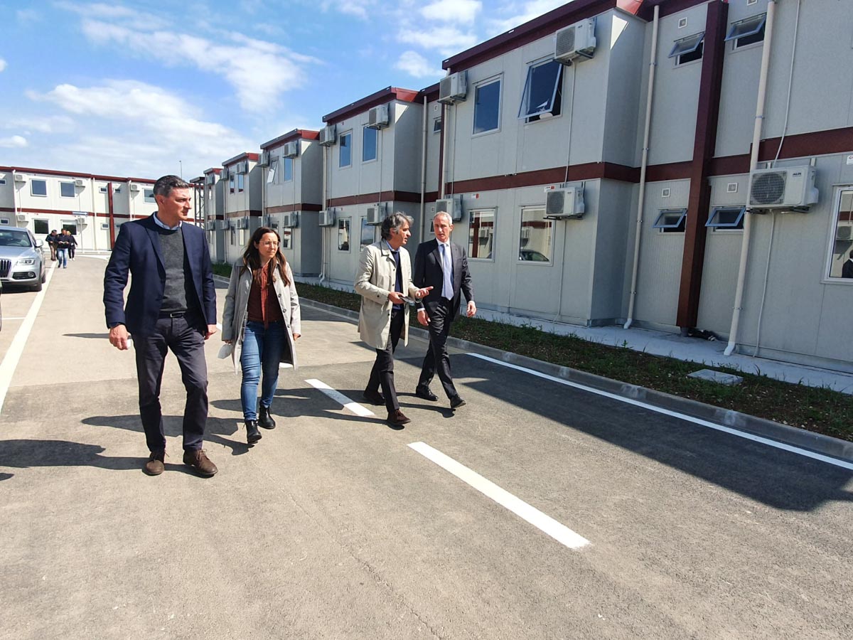 Campo base operai Alta Velocità Verona Est