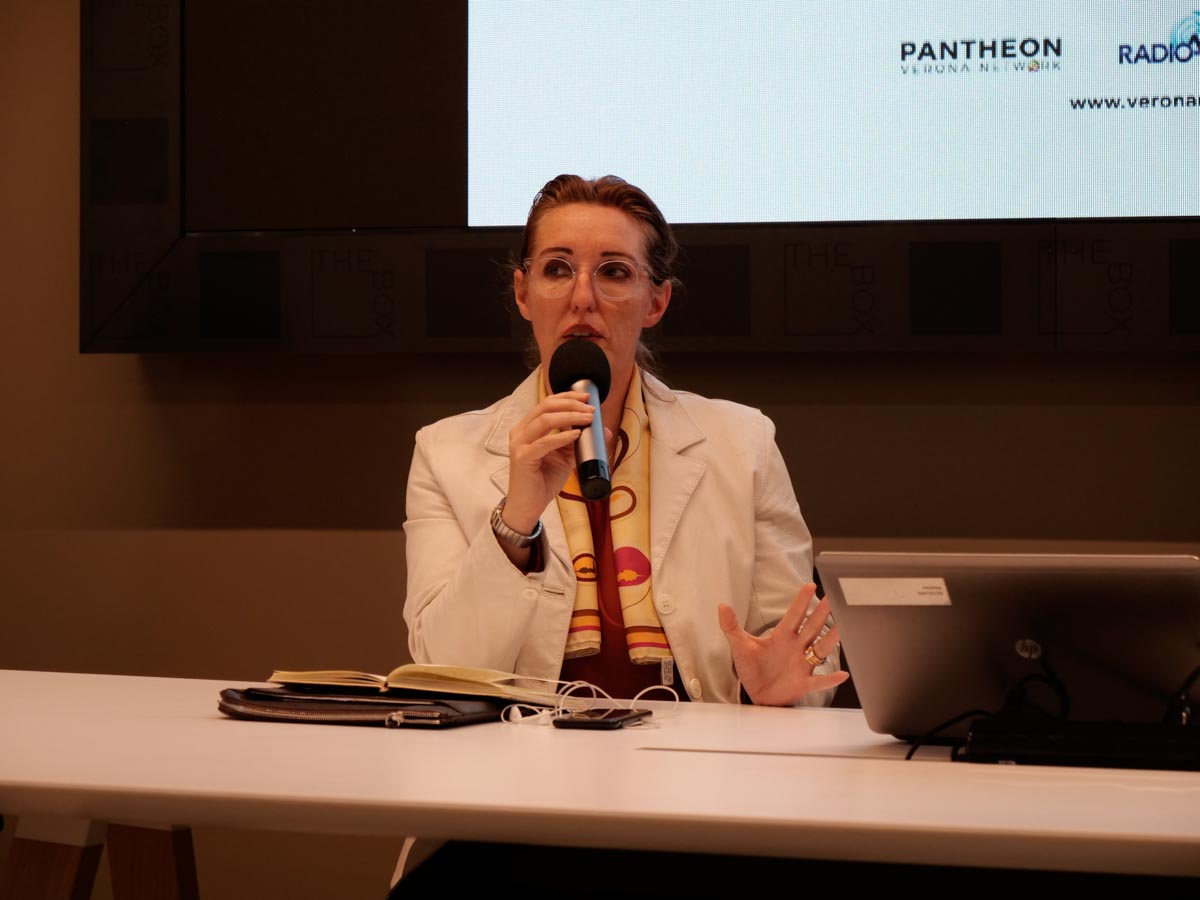 Elena Donazzan al convegno di Verona Network (05/04/2022)