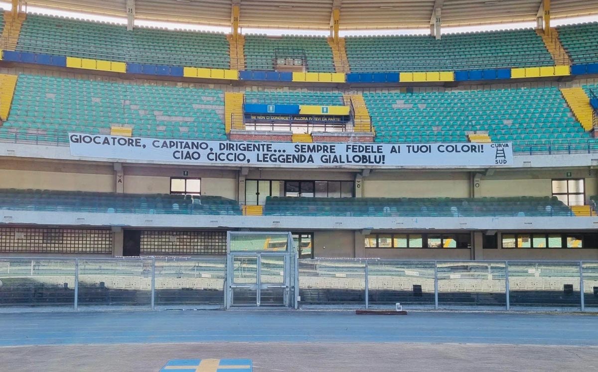 Hellas Bentegodi striscione Mascetti