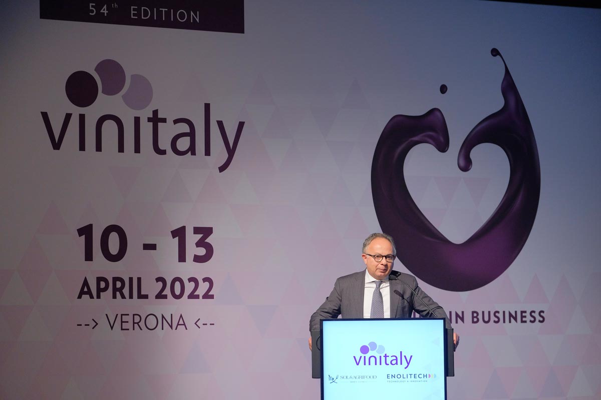Inaugurazione Vinitaly 2022 - Veronafiere - Ennevi Foto - Carlo Ferro