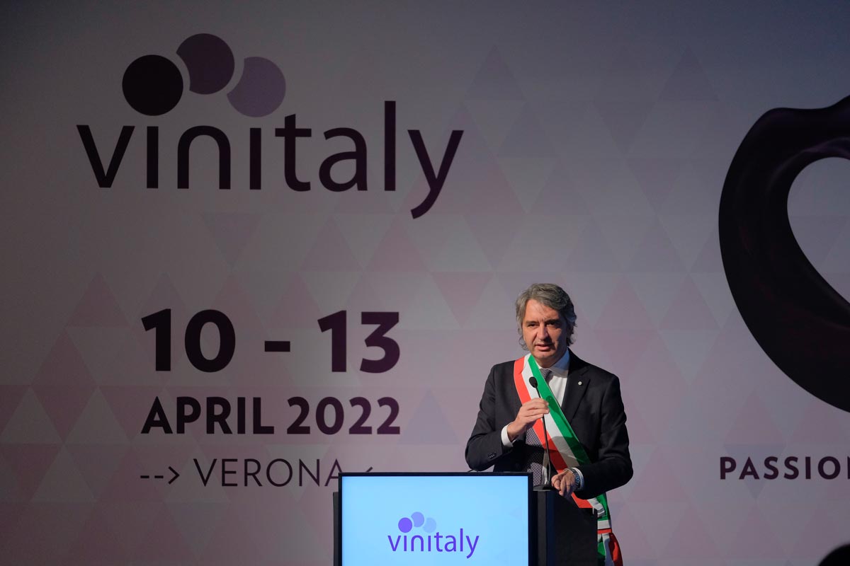 Inaugurazione Vinitaly 2022 - Veronafiere - Ennevi Foto - Federico Sboarina