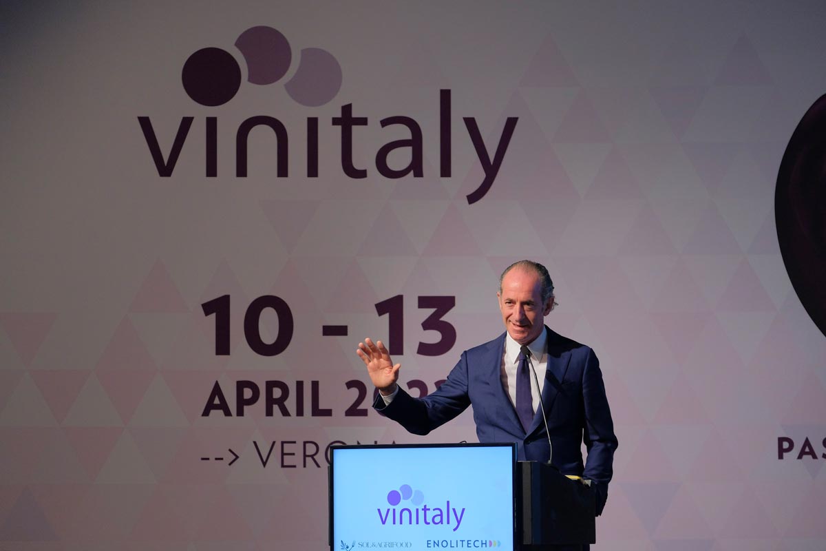 Inaugurazione Vinitaly 2022 - Veronafiere - Ennevi Foto - Luca Zaia